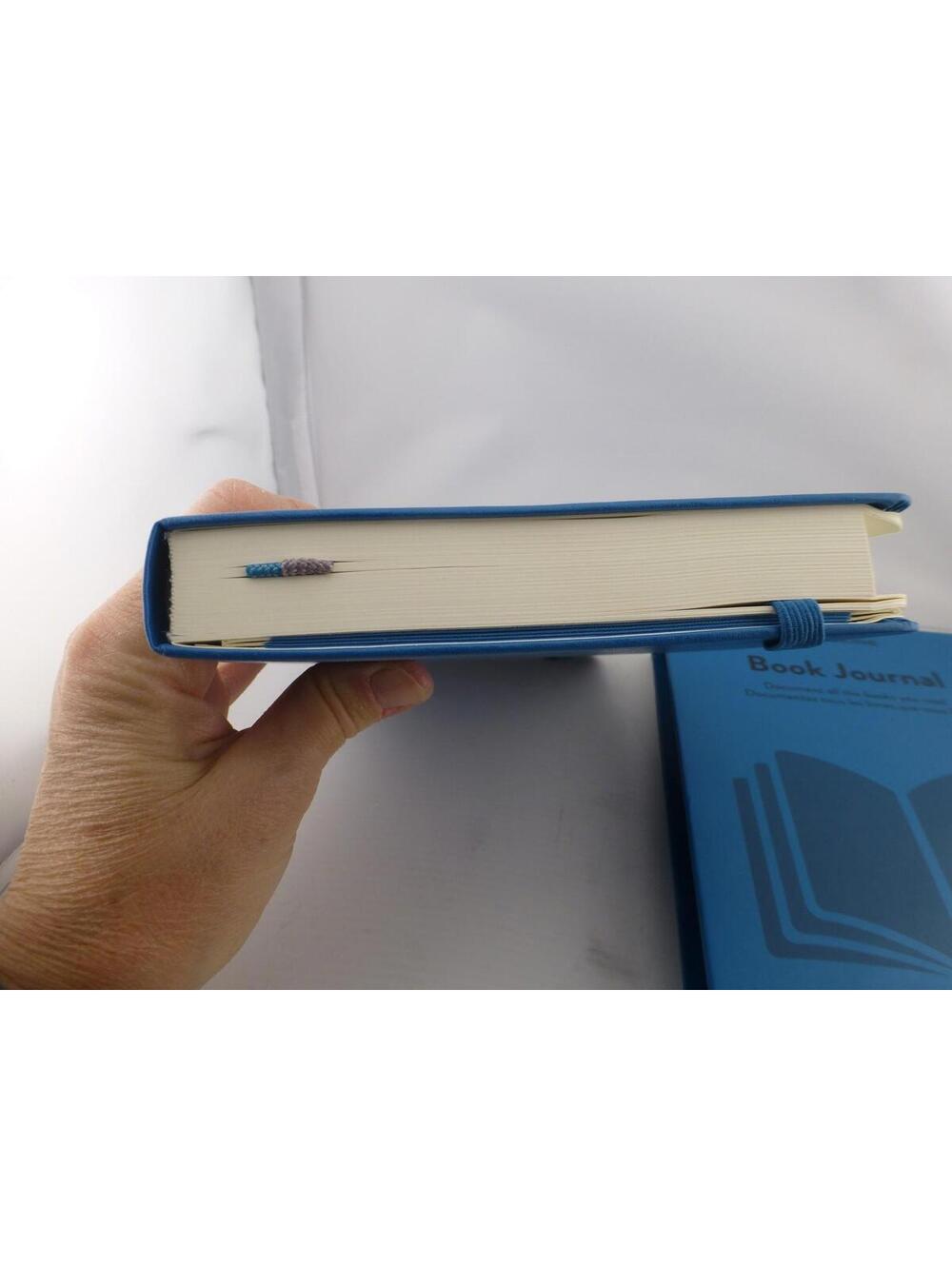 Moleskine Book Journal Hardcover Blue Reading Log Planner Diary New BK1 - Picture 10 of 11